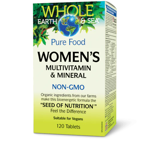 Natural Factors Whole Earth and Sea Women's Multivitamin & Mineral