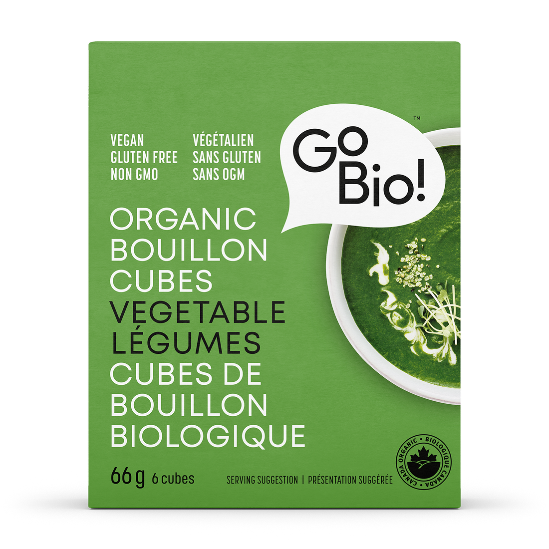 GoBio! Organic Bouillon Cubes – Vegetable