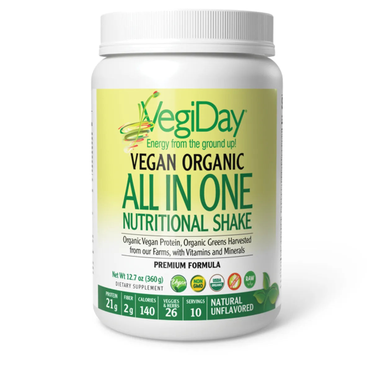Raw Organic Plant-Based Protein