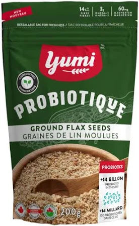 Yumi Organics Probiotique Ground Flax Seeds 200g