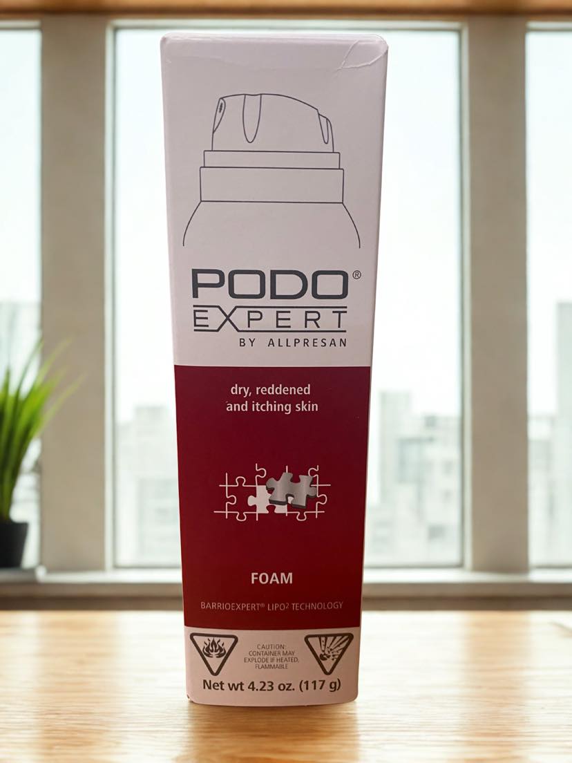 PODO Expert by Allpresan foam for dry reddened and itching skin 125 mL