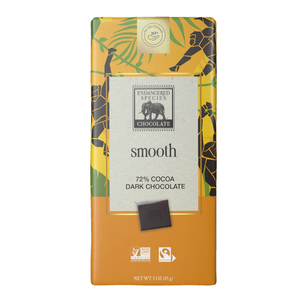 smooth lisse 72% dark chocolate