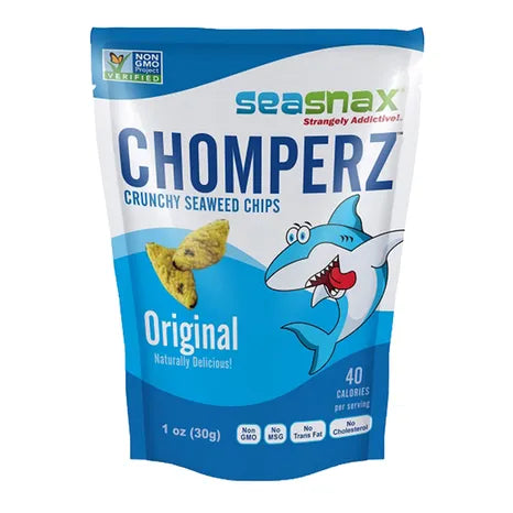 SeaSnax Original Chomperz Crunchy Seaweed Chips