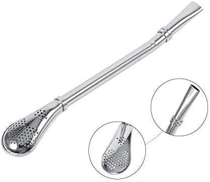 Mate Pampa stainless steel bombilla reusable yerba mate drinking straw with built-in filter