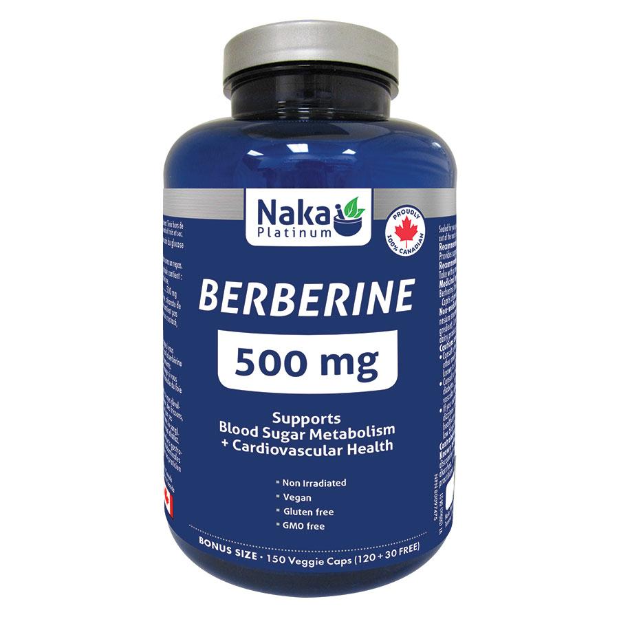 (Bonus Size) Platinum Berberine -150 vcaps