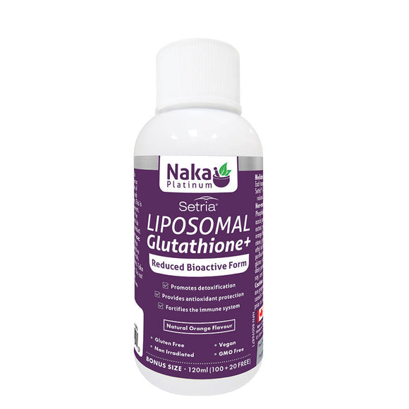 (Bonus Size) Platinum Liposomal Glutathione - 120 or 250ml