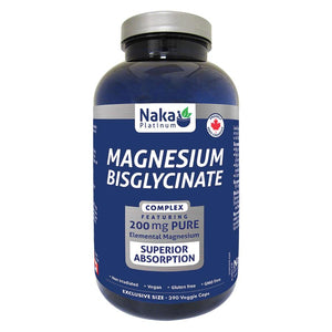 (Bonus Size) Platinum Magnesium Bisglycinate - 150 or 300 or 390 vcaps