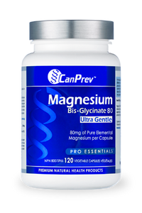 Magnesium Bis-Glycinate 80 Ultra Gentle - 120 VCaps