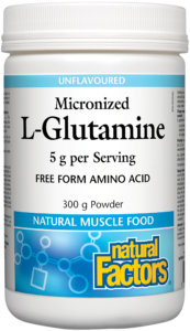 Natural Factors Micronized L-Glutamine 5 g