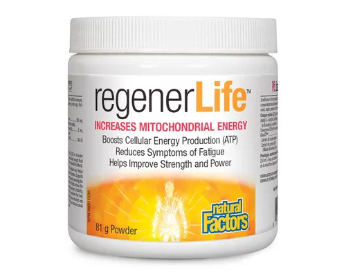 Natural Factors Regenrlife Mitochondrial Enrgy