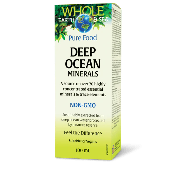 Natural Factors  Minerals, Whole Earth & Sea