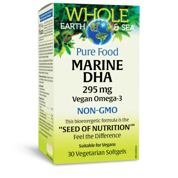 Natural Factors Marine DHA 30 vegetarian softgels