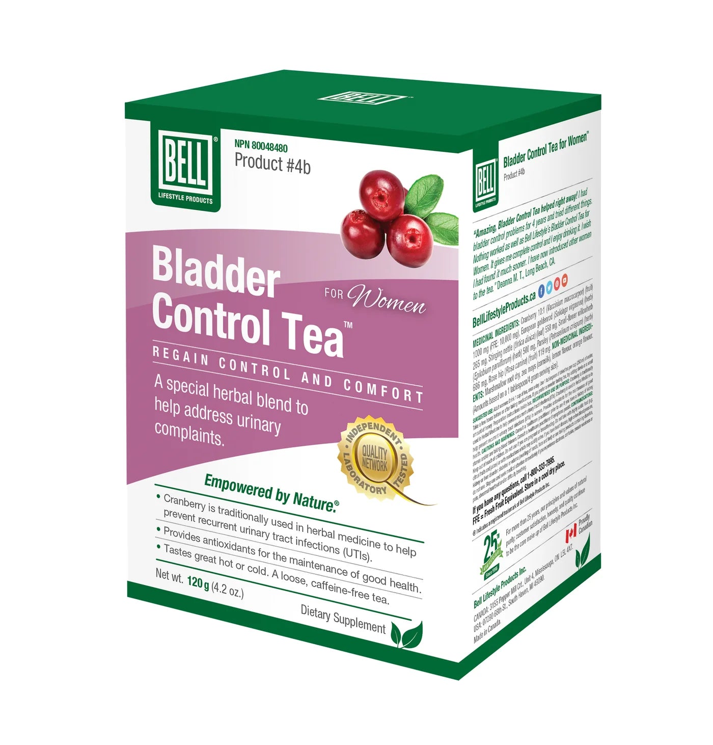 Bell Bladder Control Tea for Women™ 120g