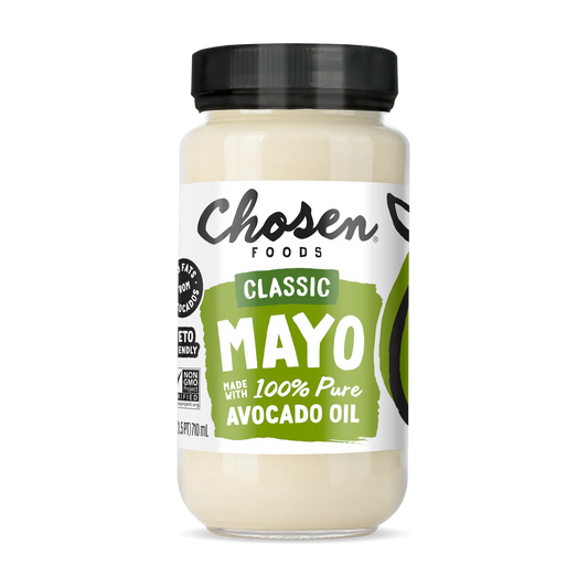 Classic Avocado Oil Mayo 24oz Glass Jar