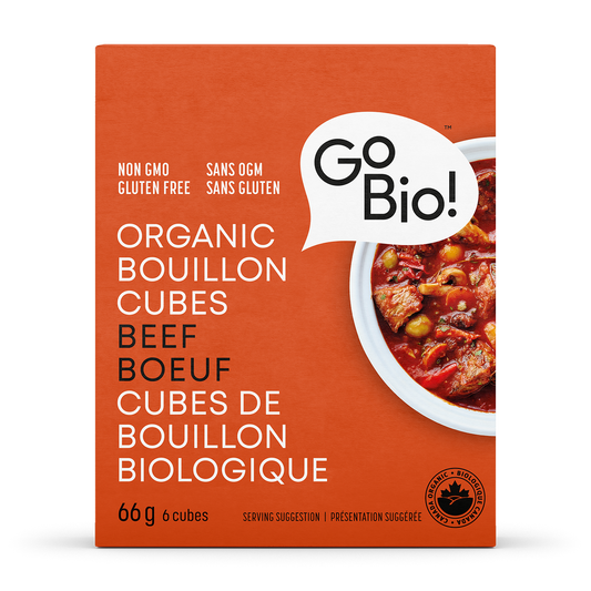 GoBio! Organic Beef Bouillon Cubes