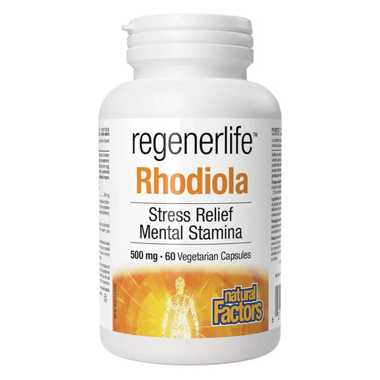 Regenerlife Rhodiola 500mg (60 VCaps)