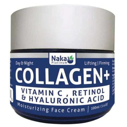 Naka Platinum Collagen+ moisturizing face cream with vitamin C retinol and hyaluronic acid 100 ml