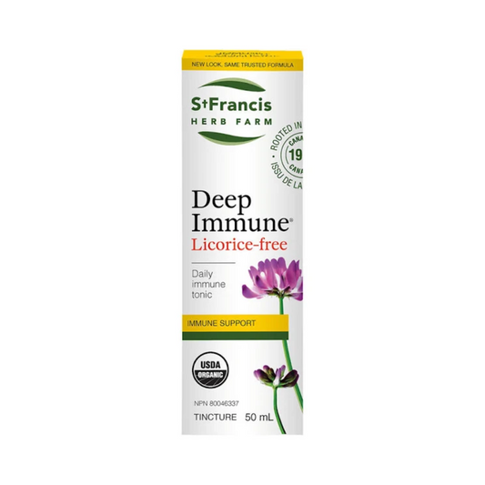 St. Francis Herb Farm Deep Immune 50ml Licorice Free