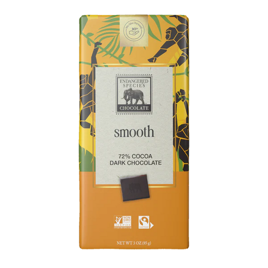 smooth lisse 72% dark chocolate