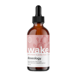 Wake Lion's Mane mushroom tincture organic liquid extract 100 mL bottle
