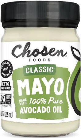 Mayonnaise made with Avocado Oil. 355 ml