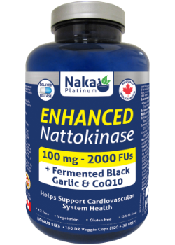 Enhanced Nattokinase 100mg - 150 DR V-Caps