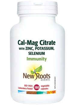Cal-Mag Citrate With Zinc, Potassium & Selenium - 180 V-Caps