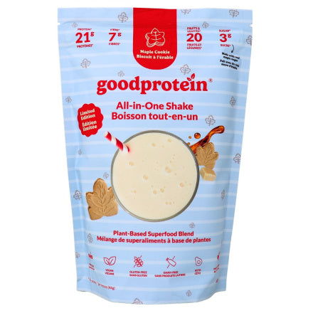 Good Protein Maple Cookie All In One Plant Based Protein Shake 420 g bag