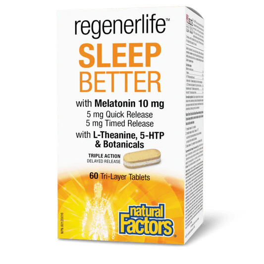 Natural Factors Sleep Better with Melatonin 10 mg