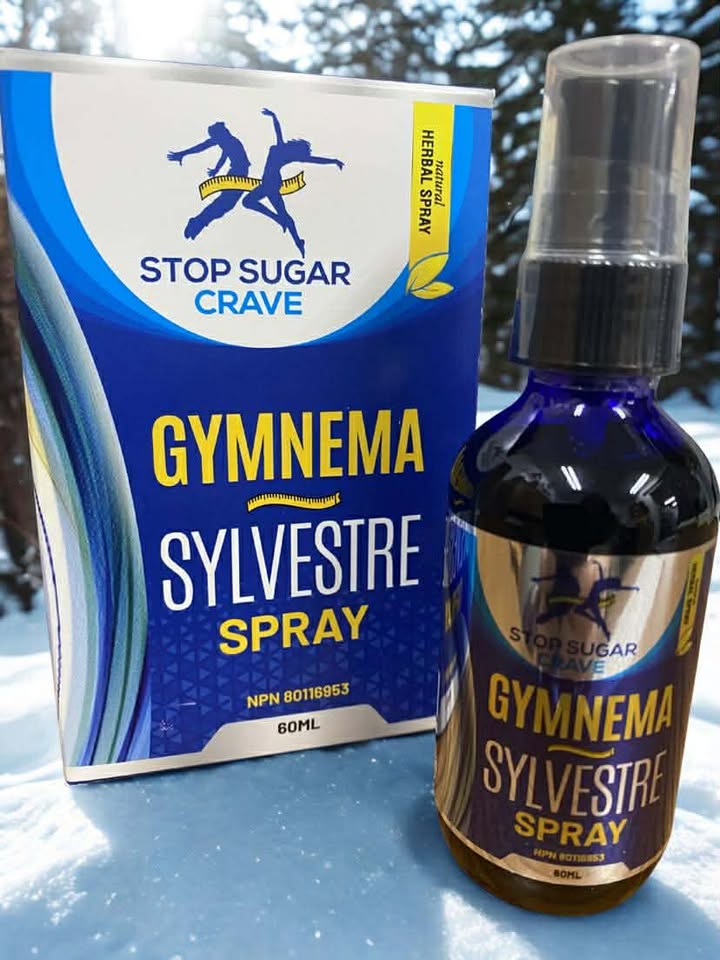Stop Sugar Crave Gymnema Sylvestre Spray 60 mL Bottle and Packaging – Herbal Sugar Craving Support