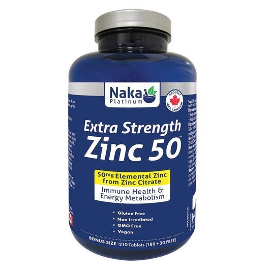 Platinum Zinc 50 Extra Strength - 300 Tablets