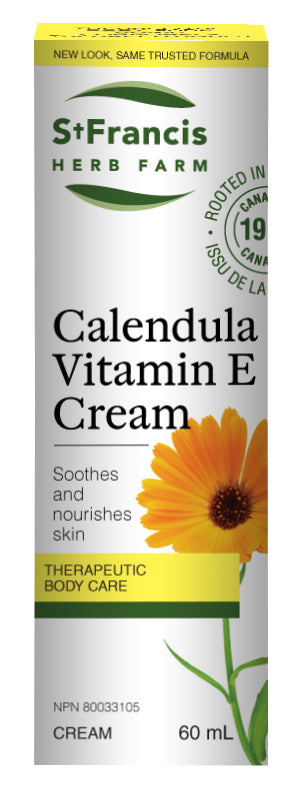 Calendula with Vitamin E Cream – 60ml