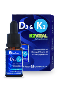 D3 & K2 Drops - 15ml