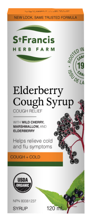 Elderberry Cough Syrup – Adults -120ml