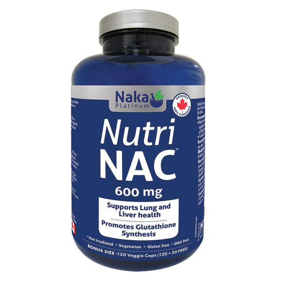 (Bonus Size) Platinum Nutri NAC - 150 vcaps