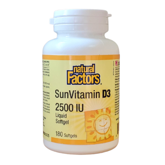 SunVitamin D3 2500 IU