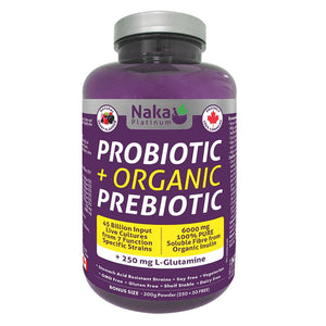 (Bonus Size) Platinum Probiotic + Organic Prebiotic – 300g Powder