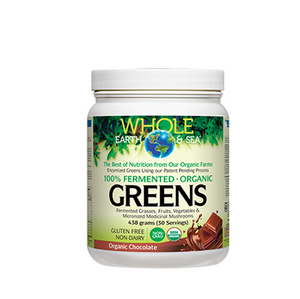Natural Factors Whole Earth and Sea Fermented Organic Greens