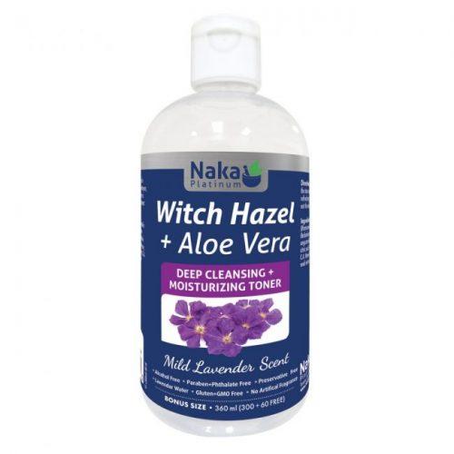(Bonus Size) Platinum Moisturizer Witch Hazel + Aloe Vera - 360ml