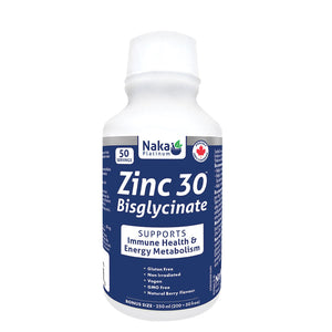 (Bonus Size) Platinum Zinc 30 Bisglycinate - 250ml