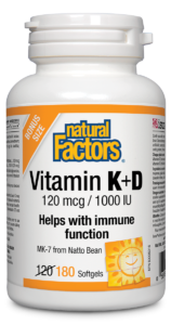 Vitamin K+D 120 mcg / 1000 IU
